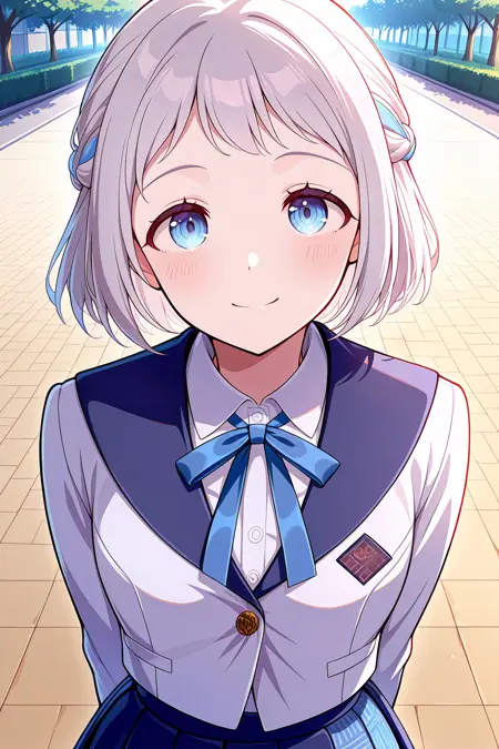 Katsuragi Lilja - Gakuen Idolmaster - Ill