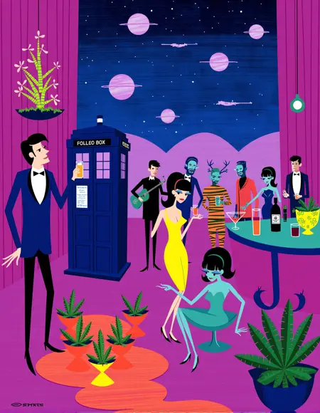 Josh Agle (SHAG) Style