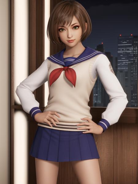 真·三国无双8_孙尚香_女高中生风格服饰_Dynasty Warriors 8_Sun Shangxiang v1.0