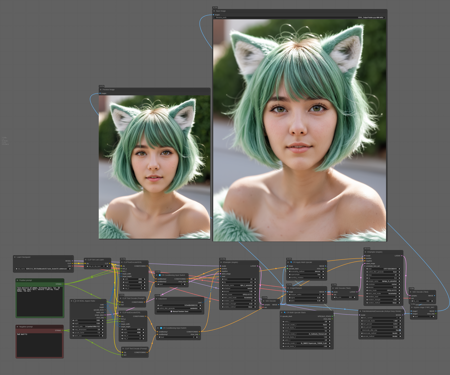 SDXL - Upscale | workflow | simplenized v1.0