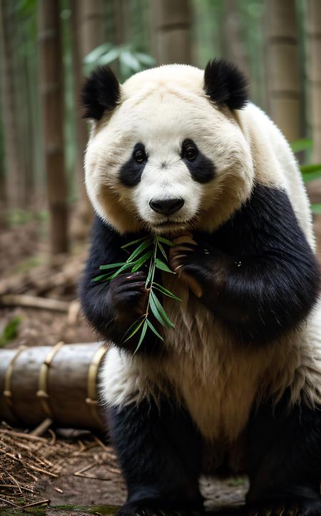 cinematic film still (top-quality, 8K, masterpiece:1.3) A photo of a fluffy, giant panda, eating bamboo, wearing a traditional Japanese kimono, in a bamboo forest taken with a wide-angle lens highly detailed, detailed skin, soft sunlight
A photo of a glowing, giant mushroom, standing tall, wearing a delicate vine crown, in an enchanted meadow, taken with a macro lens, highly detailed, detailed skin, soft morning light
 <lora:epi_noiseoffset2:1> . shallow depth of field, vignette, highly detailed, high budget, bokeh, cinemascope, moody, epic, gorgeous, film grain, grainy