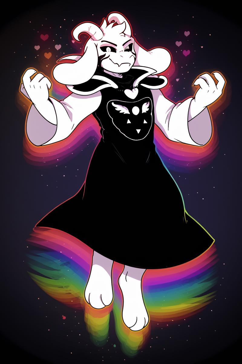 Commission [PonyXL] Undertale - Asriel Dreemurr God of Hyperdeath - V1.0  Showcase | Civitai