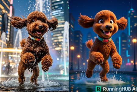kontext一One-click to generate Disney style 迪斯尼风格 v1.0