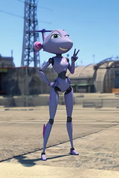 Molniya (From the Screw) and Tanya (Planes, russian version of Rochelle)/Молния (От Винта) и Таня (Самолёты, русская версия Рошель)