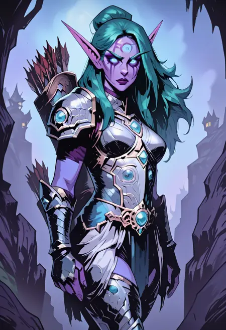 Night Elves Warcraft 3 Heroes Pack - Ilidan, Tyrande, Malfurion, Maiev |  Shrekman Characters Collection