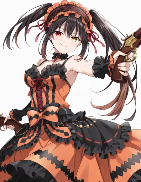 Tokisaki Kurumi/ 時崎 狂三 | Date a Live/デート・ア・ライブ (6 outfit/ 4 hairstyle)