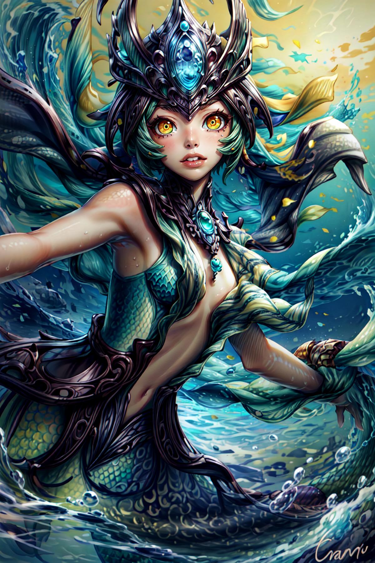 Nami (League of legends) image by PettankoPaizuri