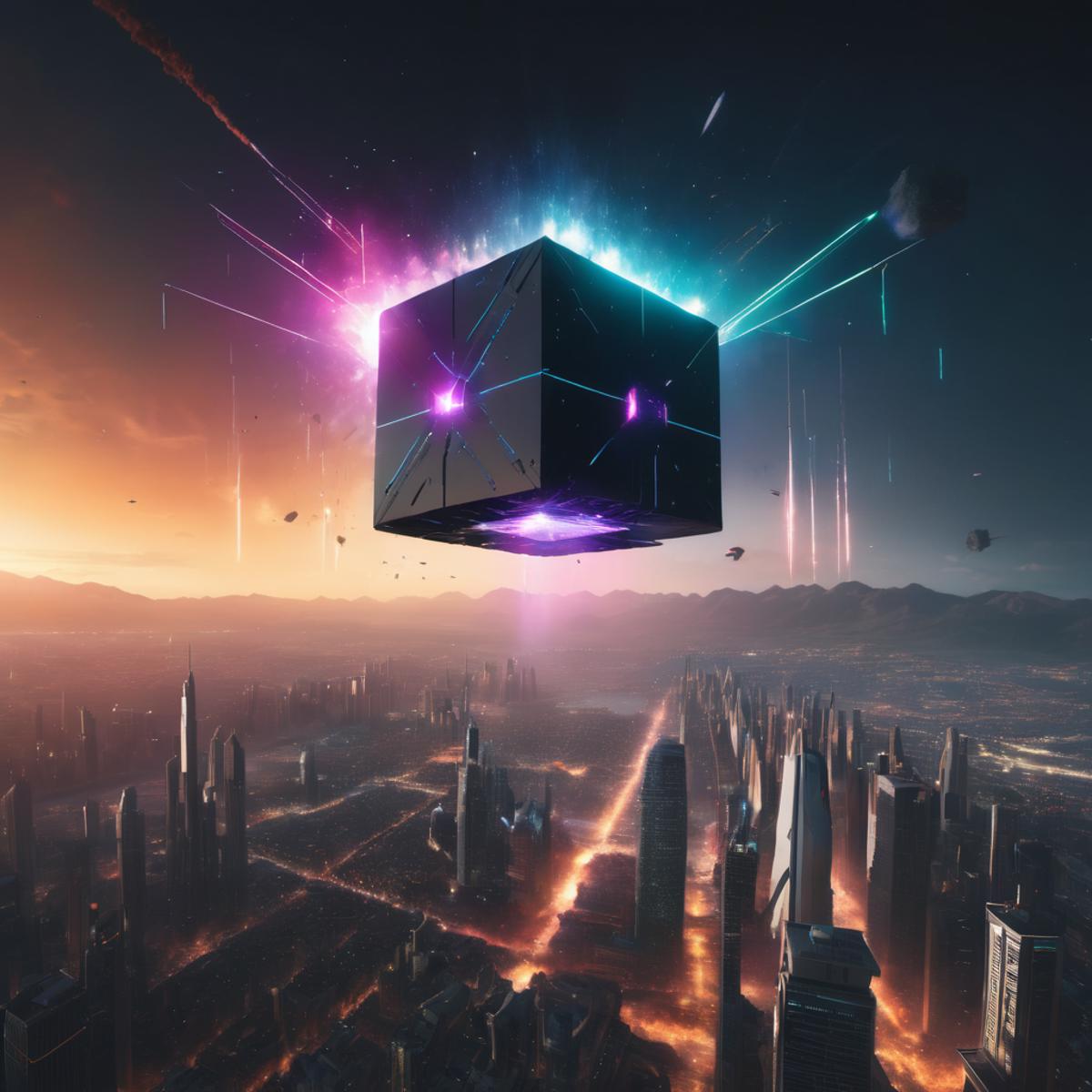 Levitating Cube image