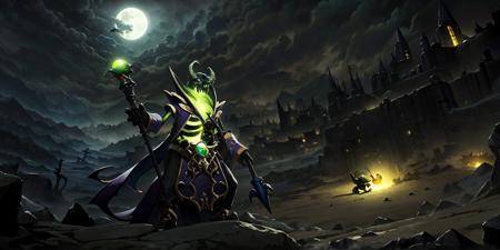 ((masterpiece, best quality,8k,ultra high res)),
pugna\(dota\),1boy,skeleton,<lora:pugna v3.1 dim128 w1024-000011:1>,wand,holding wand,official wallpaper, night,desert,black cloud,storm,moon