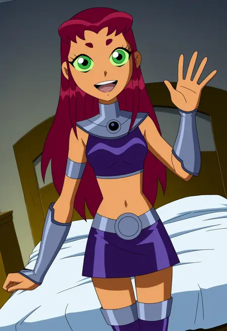 Starfire | Teen Titans Epsilon-Pred LoRA Commission (Illustrious Edition)