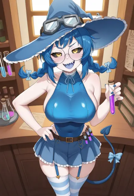 Yomi Quinnley I SVA Virtual Youtuber I IllustriousXL and NoobAI