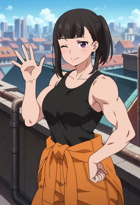 Oze Maki [5 outfits] | Illustrious | Enen no Shouboutai