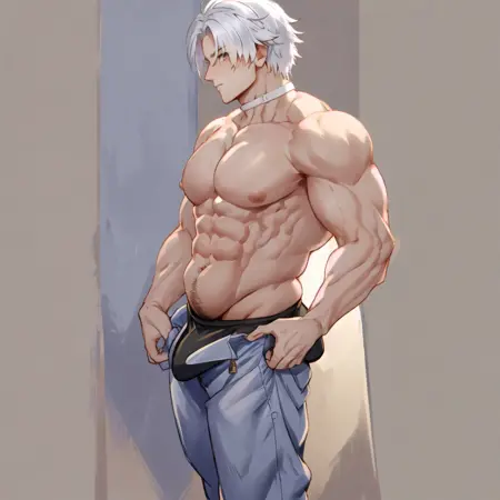 Thicc Pulling Up Underwear Meme Concept - (LyCORIS/LoCON)