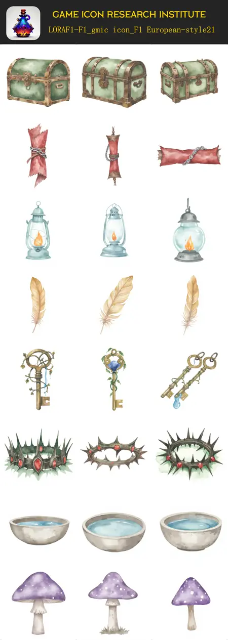 gmic icon_F1 watercolor style