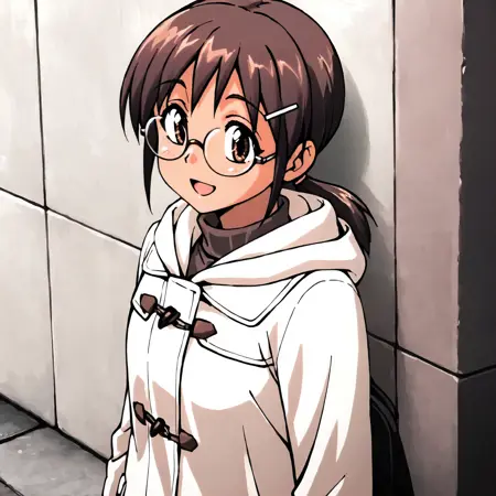 meganekko (unknown) XL Illustrious LORA