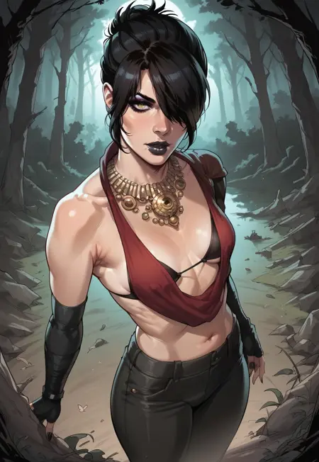 Morrigan (Dragon Age) NSFW PONY v.0.1