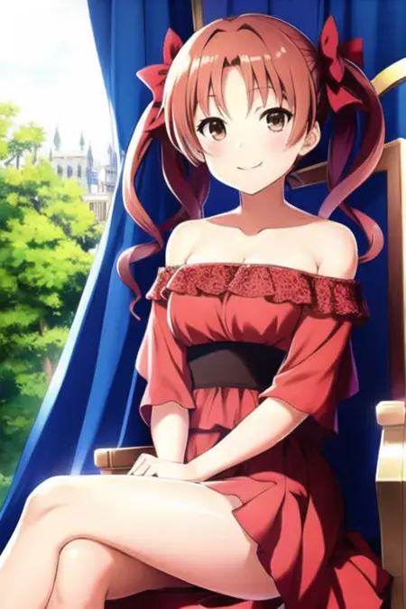 AnimeChar - Railgun Mix | Shirai Kuroko (白井 黑子)