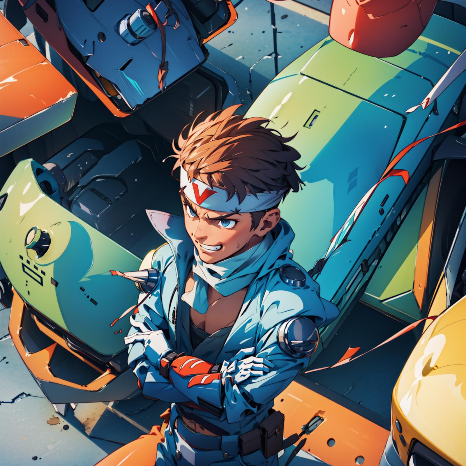 Jin Saotome - Cyberbots / Marvel Vs Capcom image by Maxx_