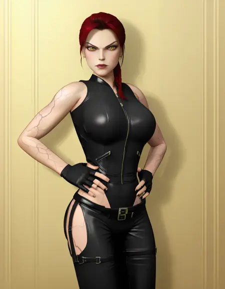 Lara Croft's Doppelgänger (Tomb Raider: Underworld) – Illustrious & Pony