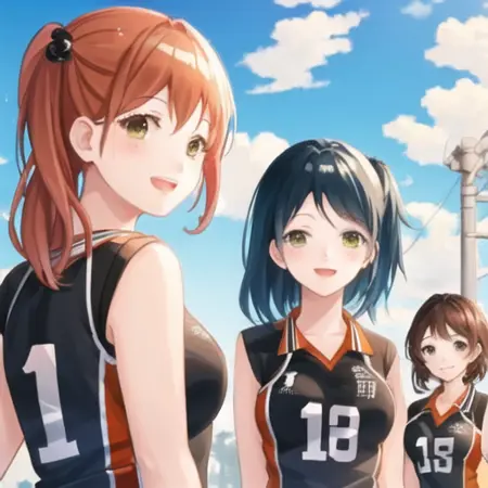 Karasuno sleeveless uniform - Haikyuu!