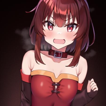 ((masterpiece, best quality)))
, solo, Megumin_600