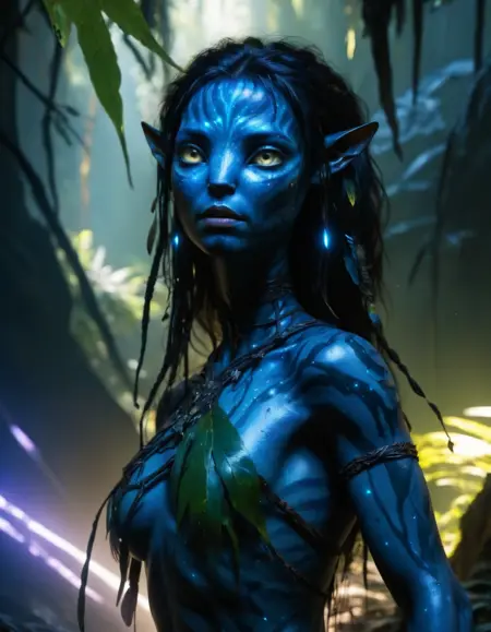 Na'vi from Avatar (sdxl)
