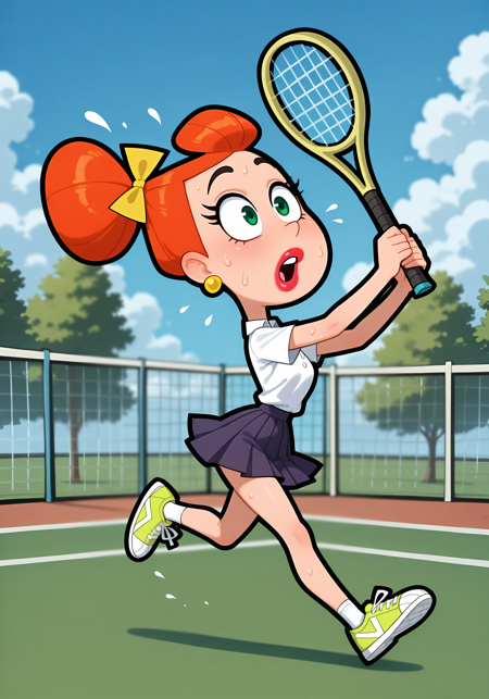 Gladys - The Grim Adventures of Billy & Mandy Tennis Outfit