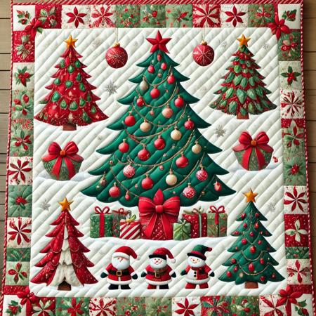 ChristmasQuilt [ILL, PNY, XL, & 1.5] XL 1