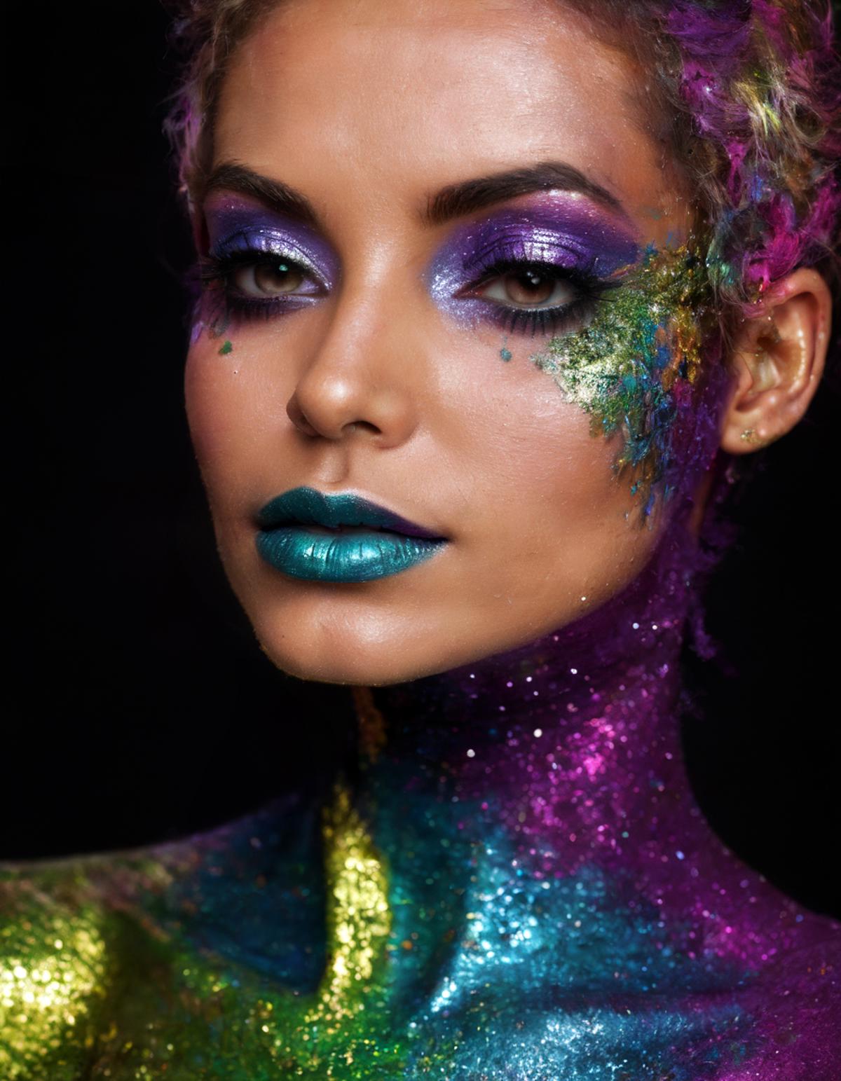 Glitter Body Paint SDXL Style LoRA image by getphat