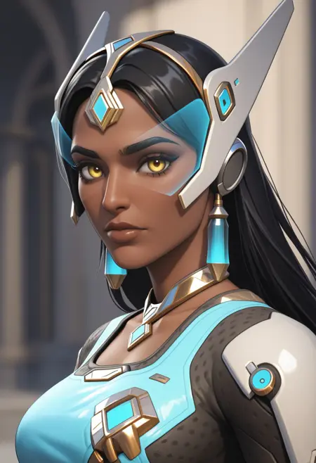 Symmetra from Overwatch [IllustriousXL]
