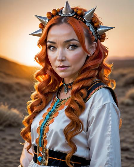 beautiful traditional headdress