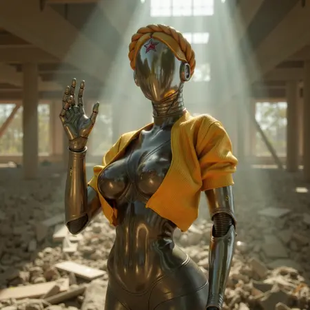 [FLUX] Atomic Heart Robot LoRA (NSFW)