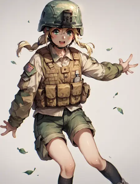 American soldier uniform (Pony XL)