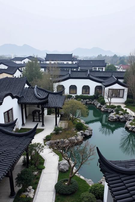 DK_Traditional Chinese Architectural Style_Garden Villa Generation v1.0