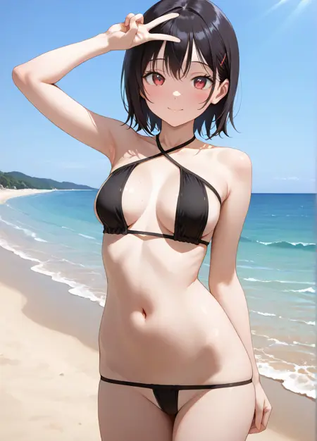 Halterneck bikini