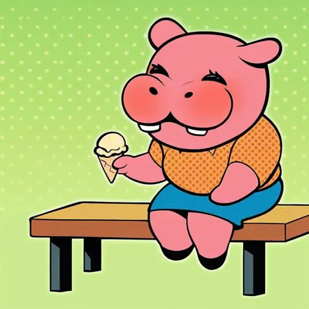 Kabae Hippo (Aggretsuko)