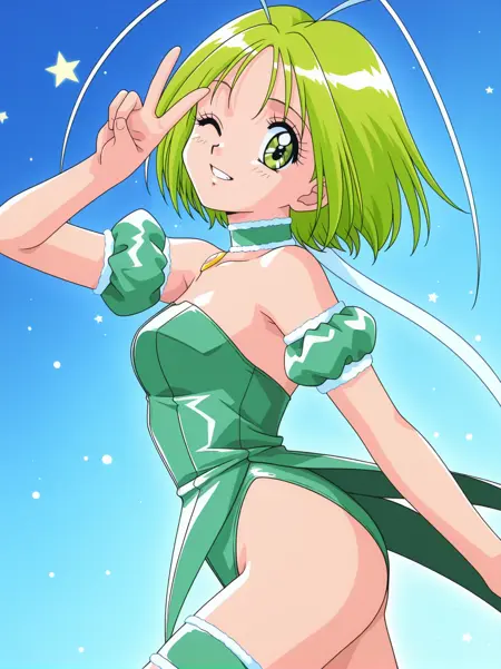 Retasu Midorikawa - Tokyo Mew Mew New - | Illustrious XL | - COMMISSION by YeiyeiArt