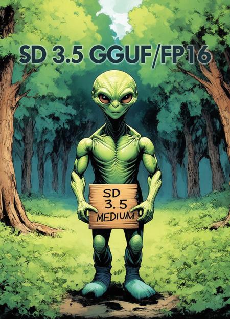 SD 3.5 Medium GGUF F16