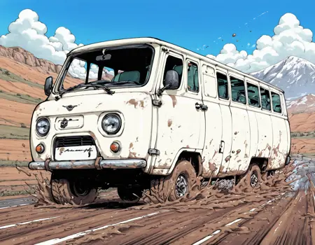 УАЗ СГР 'Буханка' - UAZ SGR 'Buchanka' Van