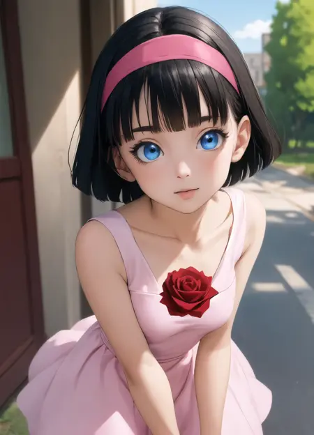 Videl - Dragon Ball Super - Pink Dress