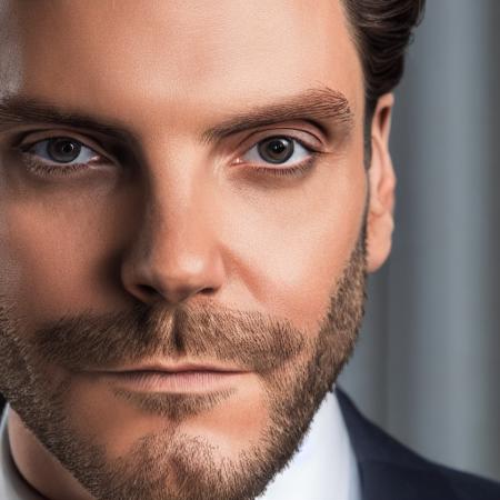 Daniel_Bruhl, photo, closeup, in a suit, selfportrait, realistic, UHD, 4k, handsome