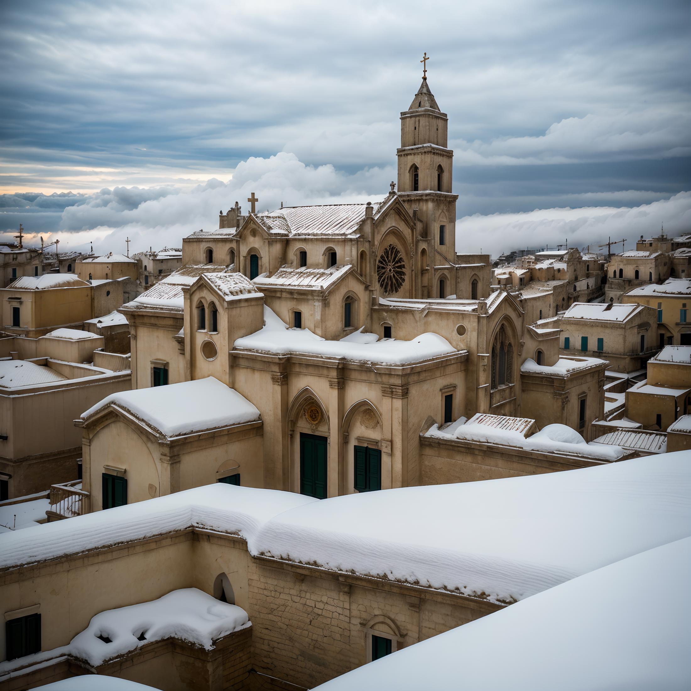 Matera city of Sassi - Italian ancient town image by Jentix