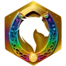 Gold Pony Badge