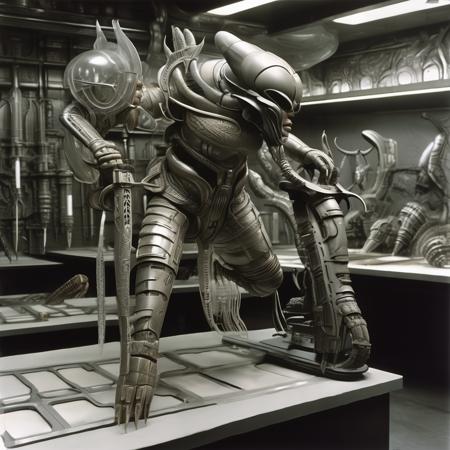 B-LORA H.R.GIGER Content