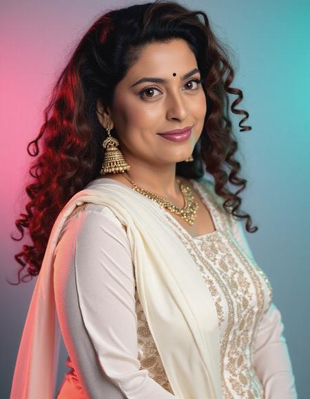 Juhi Chawla - Former Indian Actress - Flux - LoRA v1.0