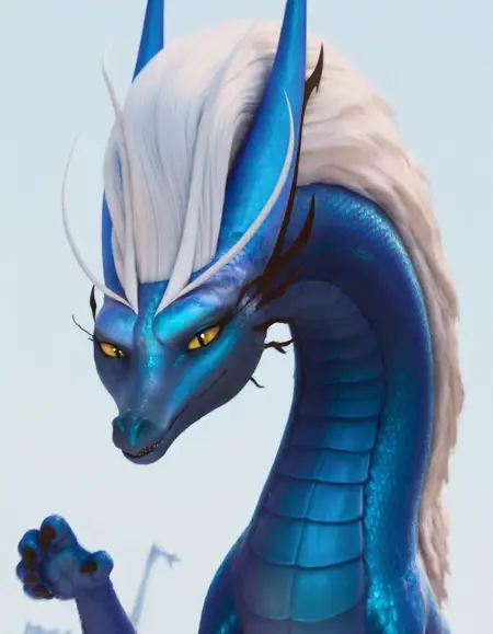 Mistral the Dragon (Illustrious)
