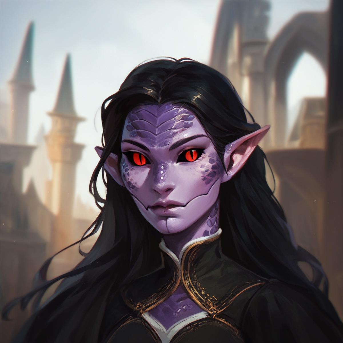 Yuan Ti Fantasy DND Yuan Ti ver 1.0 Stable Diffusion LoRA
