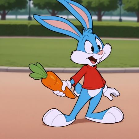 Buster Bunny tiny toon adventures illustrious