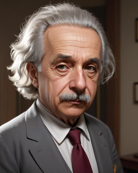 concept art <lora:FF-Style-MidJ-Rise-Week3.LORA:1> albert einstein 3d model, houdini 3 d render, houdini render, 3d render senior artist, rendered in houdini, 3d character realistic, houdini rendering, einstein, rendered in maya and houdini, portrait of einstein, albert einstein, pouty look octane render, portrait of albert einstein, 3 d render character art 8 k . digital artwork, illustrative, painterly, matte painting, highly detailed