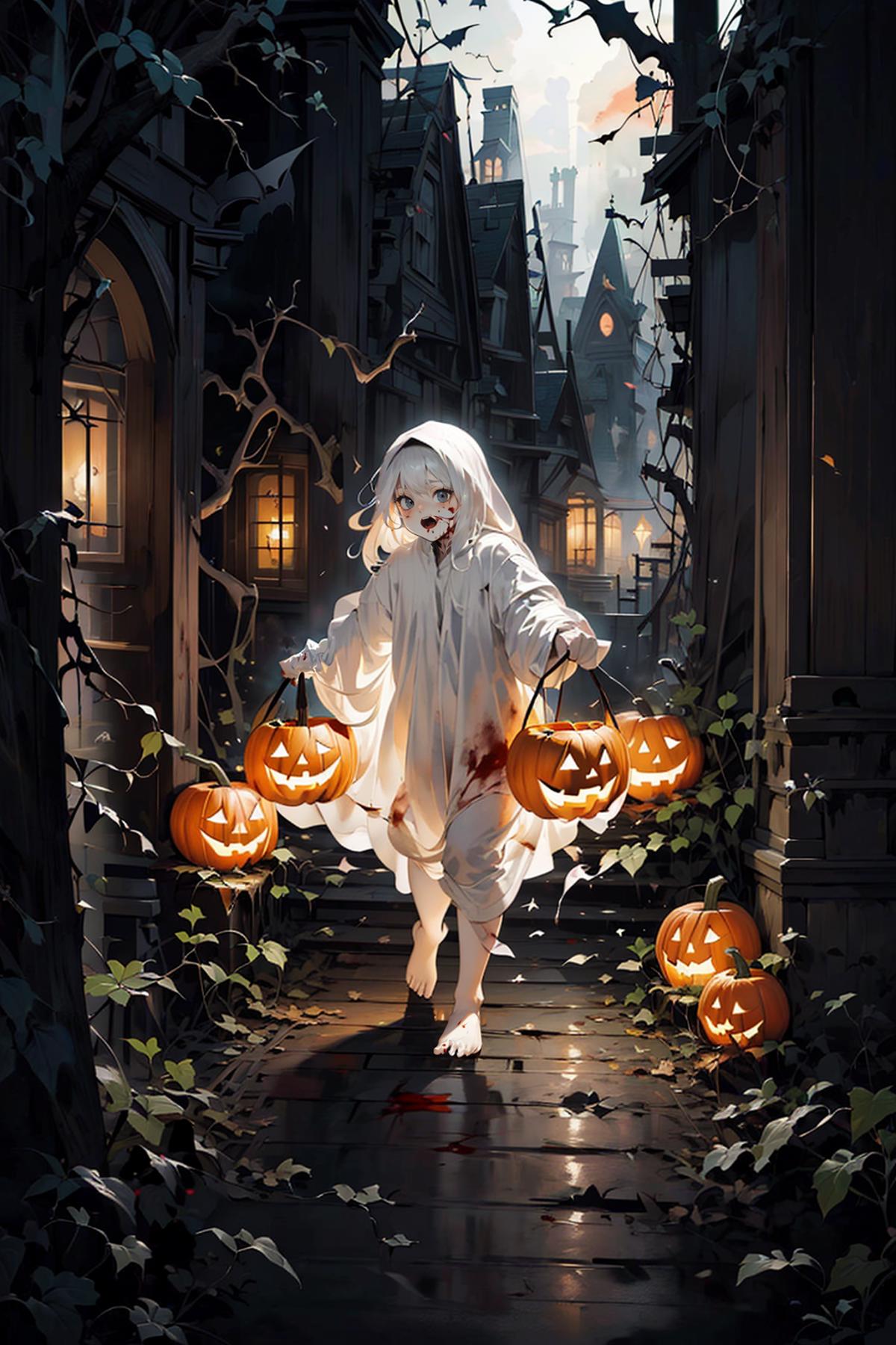 幽灵装·万圣节Ghost costume - Halloween image by Tokugawa